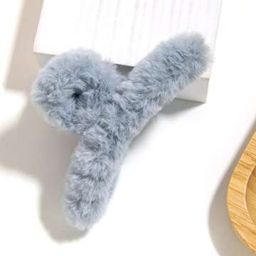 Stylish Large Claw Clips for All Hair Types | 4pcs