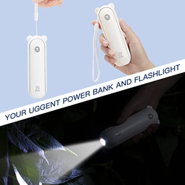 JISULIFE Portable Fan with Powerbank and 3 Speeds