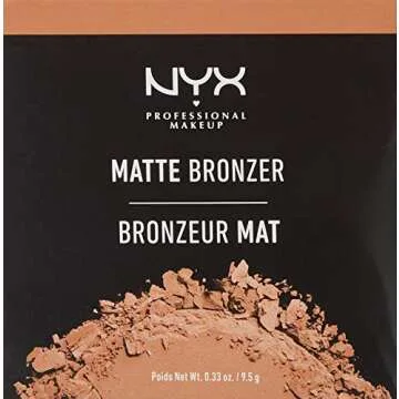 NYX Professional Makeup Matte Bronzer for Radiant Skin