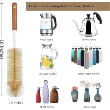 ALINK 5-Pack Bottle Brush Set for Easy Cleaning