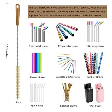 ALINK 5-Pack Bottle Brush Set for Easy Cleaning