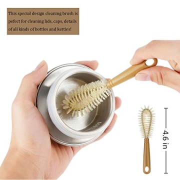 ALINK 5-Pack Bottle Brush Set for Easy Cleaning