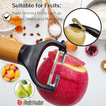 Trez Treamer Vegetable Peelers Set - Effortless Peeling