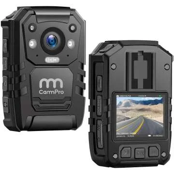CammPro I826 1296P HD Police Body Camera Affordable