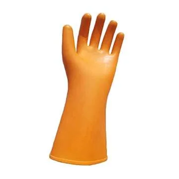 PiPiAnAn Electrical Insulated Lineman Rubber Gloves Class 2 Electrician High Voltage 20KV Safety Protective Work Gloves Insulating for Man Woman