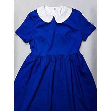 SATINIOR 2-Piece White Detachable Collar Set for Women