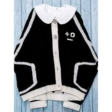 SATINIOR 2-Piece White Detachable Collar Set for Women