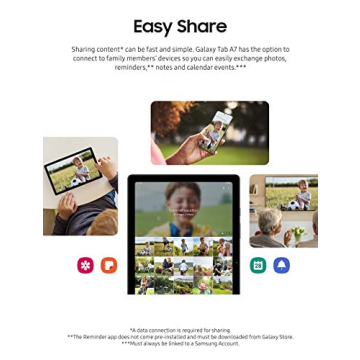 Samsung Galaxy Tab A7 32GB Wi-Fi Tablet with Dolby Atmos