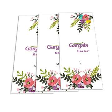 GARGALA Wedding Garter Set Lace Garters Belt Bride Women White Blue Black Garter Size Optional