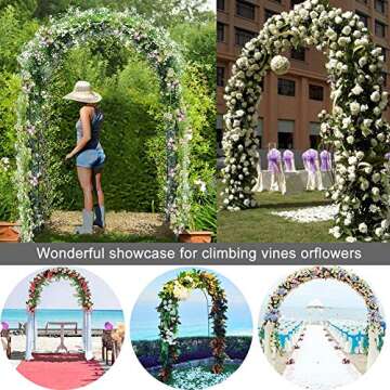 Stunning Garden Arch Trellis for Weddings and Decor