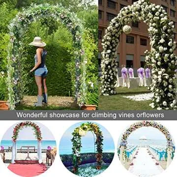 Stunning Garden Arch Trellis for Weddings and Decor