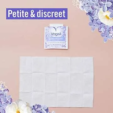 Vagisil On-The-Go Feminine Wipes with Spring Lilac Scent