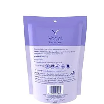 Vagisil On-The-Go Feminine Wipes with Spring Lilac Scent