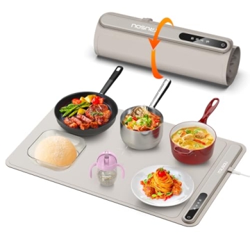 iTRUSOU Electric Warming Tray Full Surface Heating Portable