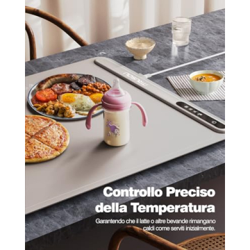 iTRUSOU Electric Warming Tray Full Surface Heating Portable