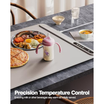 iTRUSOU Electric Warming Tray Full Surface Heating Portable