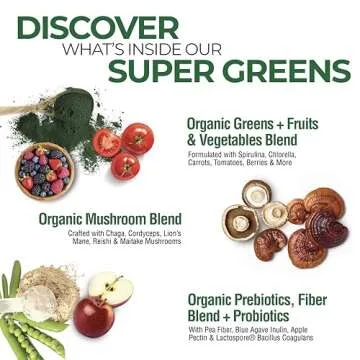 COUNTRY FARMS Organic Super Greens Drink Mix - Ultimate Health Boost