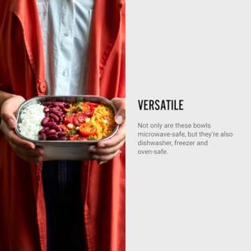 BLACK + BLUM Microwavable Stainless Steel Lunch Box - Eco-Friendly Food Storage