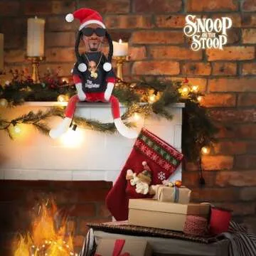 Snoop Dogg Snoop on a Stoop Christmas Elf Doll 2024