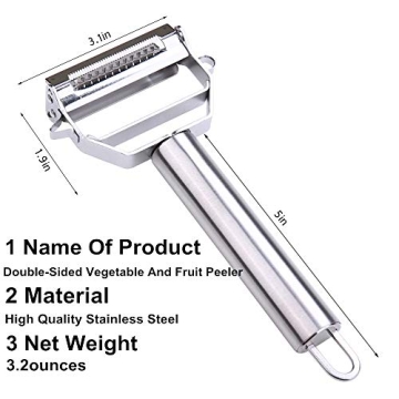 Chef's Deluxe Rotary Vegetable Peeler - Effortless Kitchen Prep