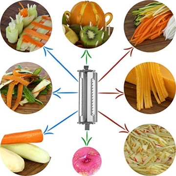 Chef's Deluxe Rotary Vegetable Peeler - Effortless Kitchen Prep