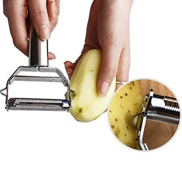 Chef's Deluxe Rotary Vegetable Peeler - Effortless Kitchen Prep