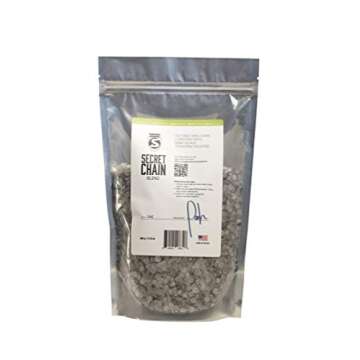 SILCA Secret Chain Hot Melt Wax Chain Lubricant for Bicycles with Nano-Scale Tungsten Disulfide, 500 Grams