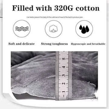 HOME MEIRONG Headboard Slipcover for Twin Queen Full California King Size Beds, Bed Headboard Cover Protector Padded Velvet Dustproof Stretch Solid Color Quilted Bed Head Covers