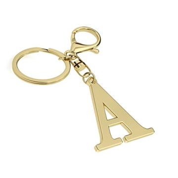 Personalized Stainless Steel Initial Keychain for All
