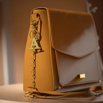 Personalized Stainless Steel Initial Keychain for All