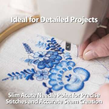 SCHMETZ Microtex Sharp Needles for Perfect Stitching