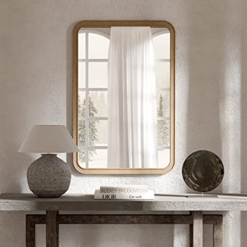 WalBeyond Wood Framed Mirrors for Bathroom and Home Decor