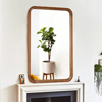 WalBeyond Wood Framed Mirrors for Bathroom and Home Decor