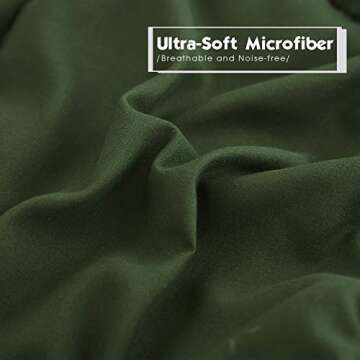 Stylish HIG 3pc Green Comforter Set for Twin Beds