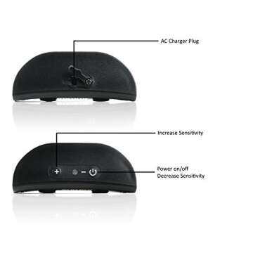 Exuby Friendliest Bark Collar for Small Dogs - No Prongs, No Shock & No Harm - Only Sound & Vibration - Stay in Control with 7 Levels of Intensity - Rechargeable - Most Humane No Bark Collar