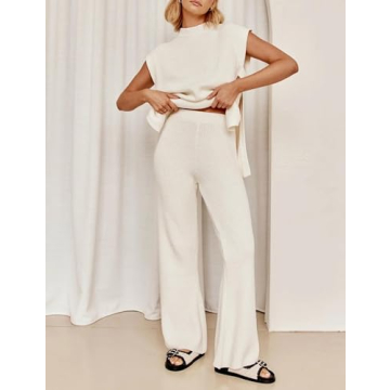 Trendy Lviefent Womens 2 Piece Sweater Set for Comfort