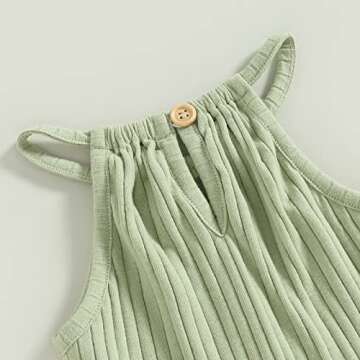 Stylish Toddler Girl Romper for Summer Fun