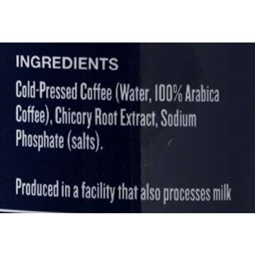 La Colombe medium roast Pure Black Cold Pressed Coffee, 9 fl oz