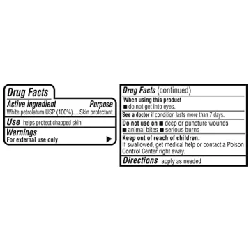 Amazon Basics Petroleum Jelly Skin Protectant 3.75 Ounces