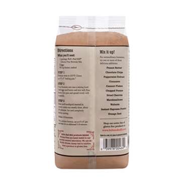 Bob's Red Mill Gluten Free Brownie Mix, 21 Oz (4 Pack)
