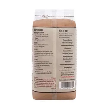 Bob's Red Mill Gluten Free Brownie Mix, 21 Oz (4 Pack)