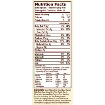 Bob's Red Mill Gluten Free Brownie Mix, 21 Oz (4 Pack)