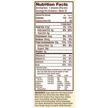 Bob's Red Mill Gluten Free Brownie Mix, 21 Oz (4 Pack)