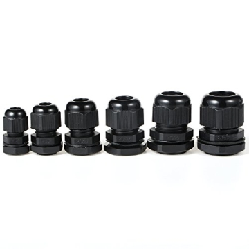 LOKMAN 34 Pack Waterproof Cable Gland Connectors for Cables