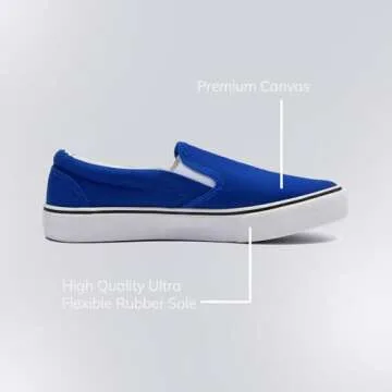 Trendy Low-Top Slip On Sneakers for Women - Comfortable & Fashionable