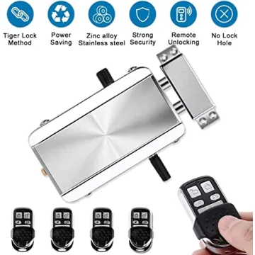 Ritammi Keyless Smart Door Lock with Remote Controls