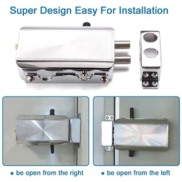 Ritammi Keyless Smart Door Lock with Remote Controls
