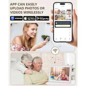 Canupdog 10.1inch Smart WiFi Digital Calendar & Chore Chart