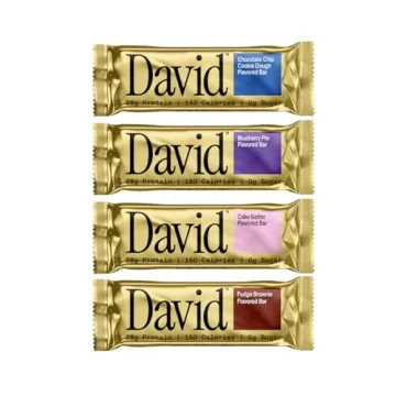 David Protein Bar Sample Pack - High Protein, Low Carb Treat