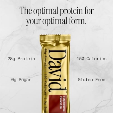 David Protein Bar Sample Pack - High Protein, Low Carb Treat